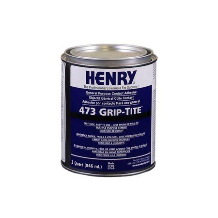 HENRY 1 Quart H 473 General Purpose Contact Adhesive Henry 473